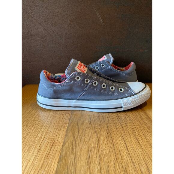 NEW Converse Chuck Taylor All Star Madison Low Floral, Grey, Women’s US 9 - Picture 3 of 6